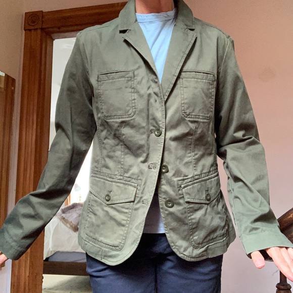 Blazer, size 4, 100% cotton. - Picture 2 of 10